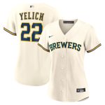 Milwaukee Brewers Jerseys Shop – womens milwaukee brewers christian yelich nike cream home replica player jersey Baseball Jerseys and Caps