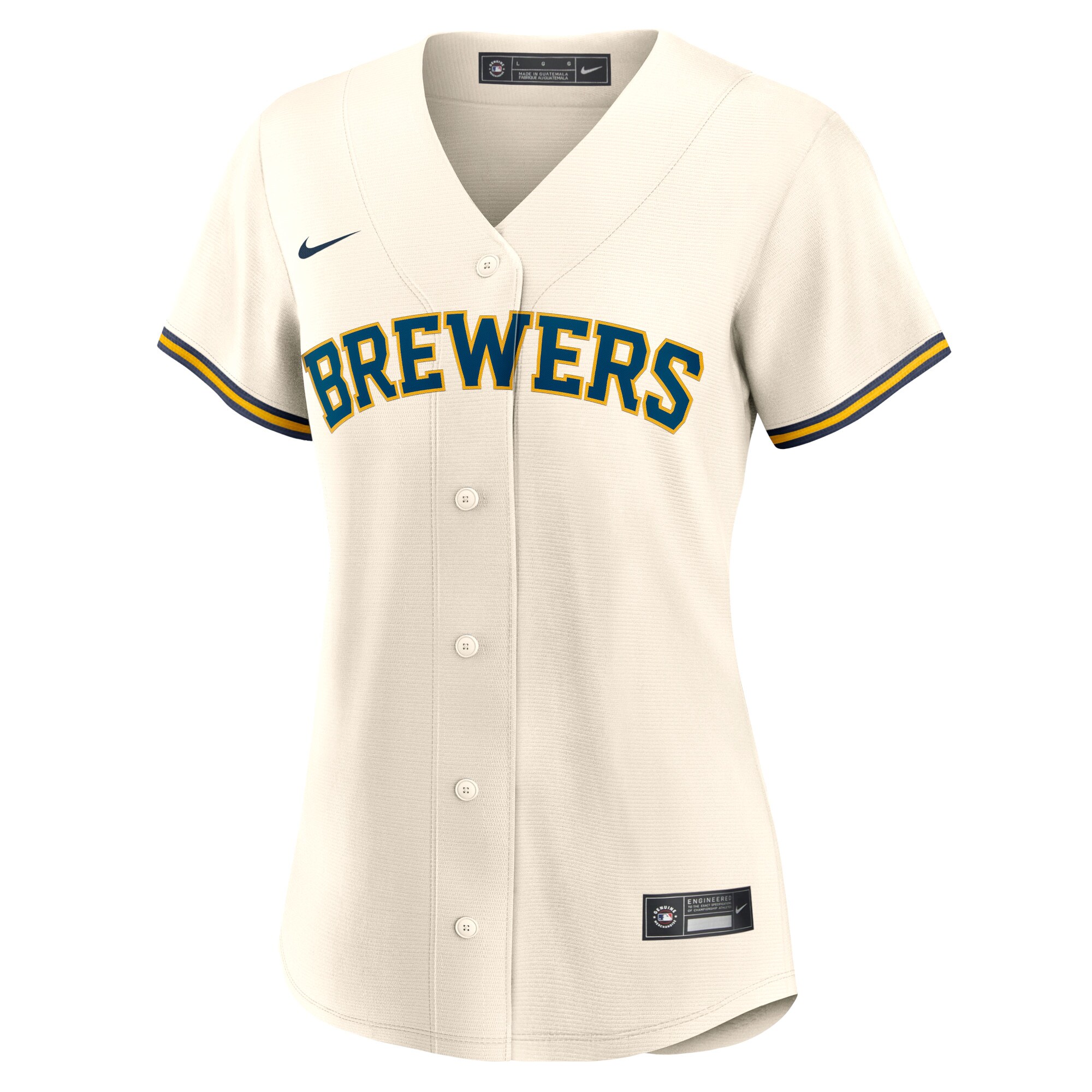 Milwaukee Brewers Jerseys Shop – womens milwaukee brewers christian yelich nike cream home replica player jersey Baseball Jerseys and Caps