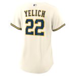 Milwaukee Brewers Jerseys Shop – womens milwaukee brewers christian yelich nike cream home replica player jersey Baseball Jerseys and Caps