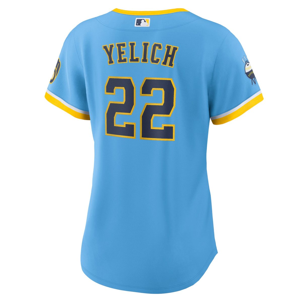 Milwaukee Brewers Jerseys Shop – womens milwaukee brewers christian yelich nike powder blue city connect replica player jersey Baseball Jerseys and Caps