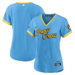 Milwaukee Brewers Jerseys Shop – womens milwaukee brewers nike powder blue city connect replica team jersey Baseball Jerseys and Caps