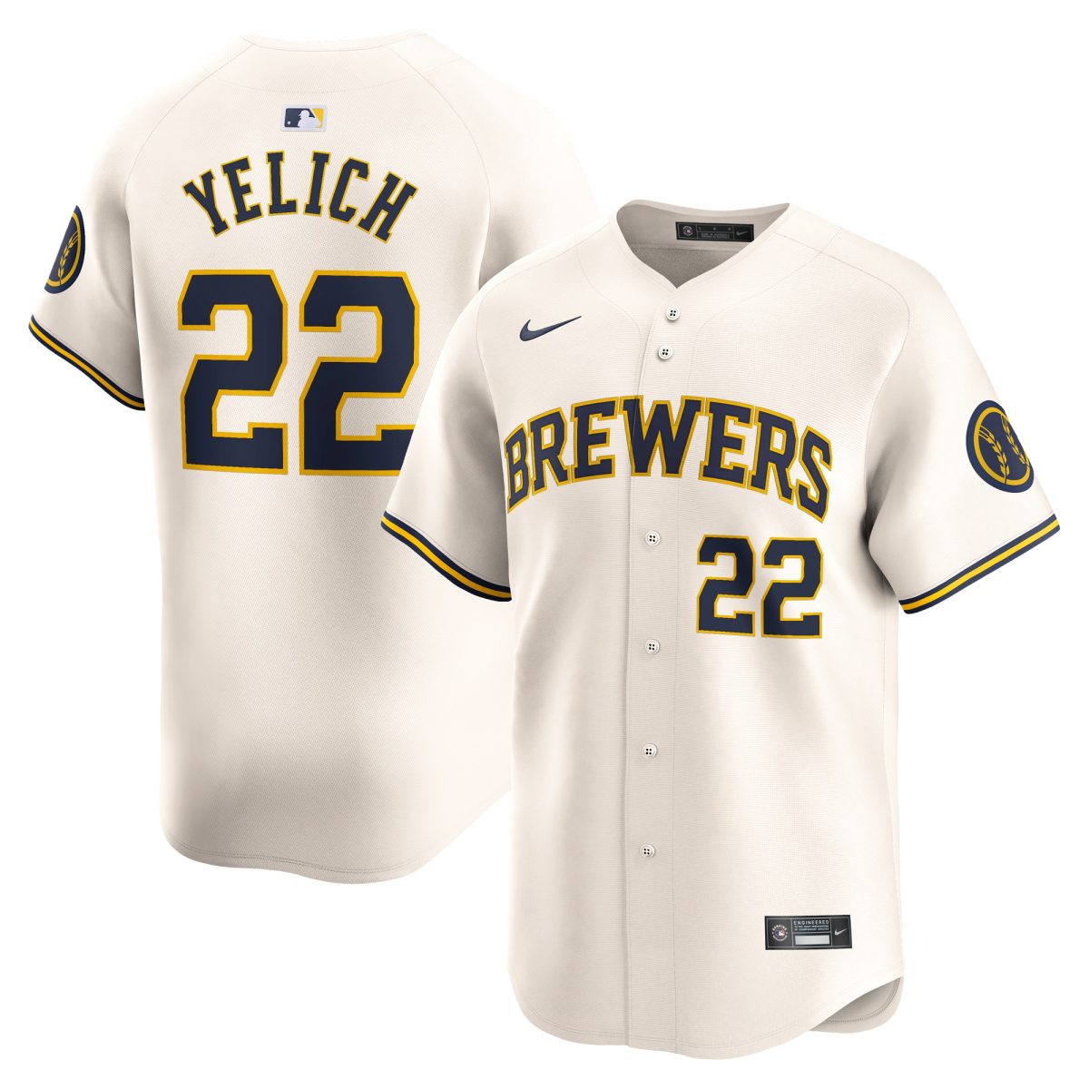 Milwaukee Brewers Jerseys Shop – youth milwaukee brewers christian yelich nike cream home limited player jersey Baseball Jerseys and Caps