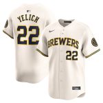 Milwaukee Brewers Jerseys Shop – youth milwaukee brewers christian yelich nike cream home limited player jersey Baseball Jerseys and Caps