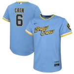Milwaukee Brewers Jerseys Shop – youth milwaukee brewers lorenzo cain nike powder blue city connect replica player jersey Baseball Jerseys and Caps