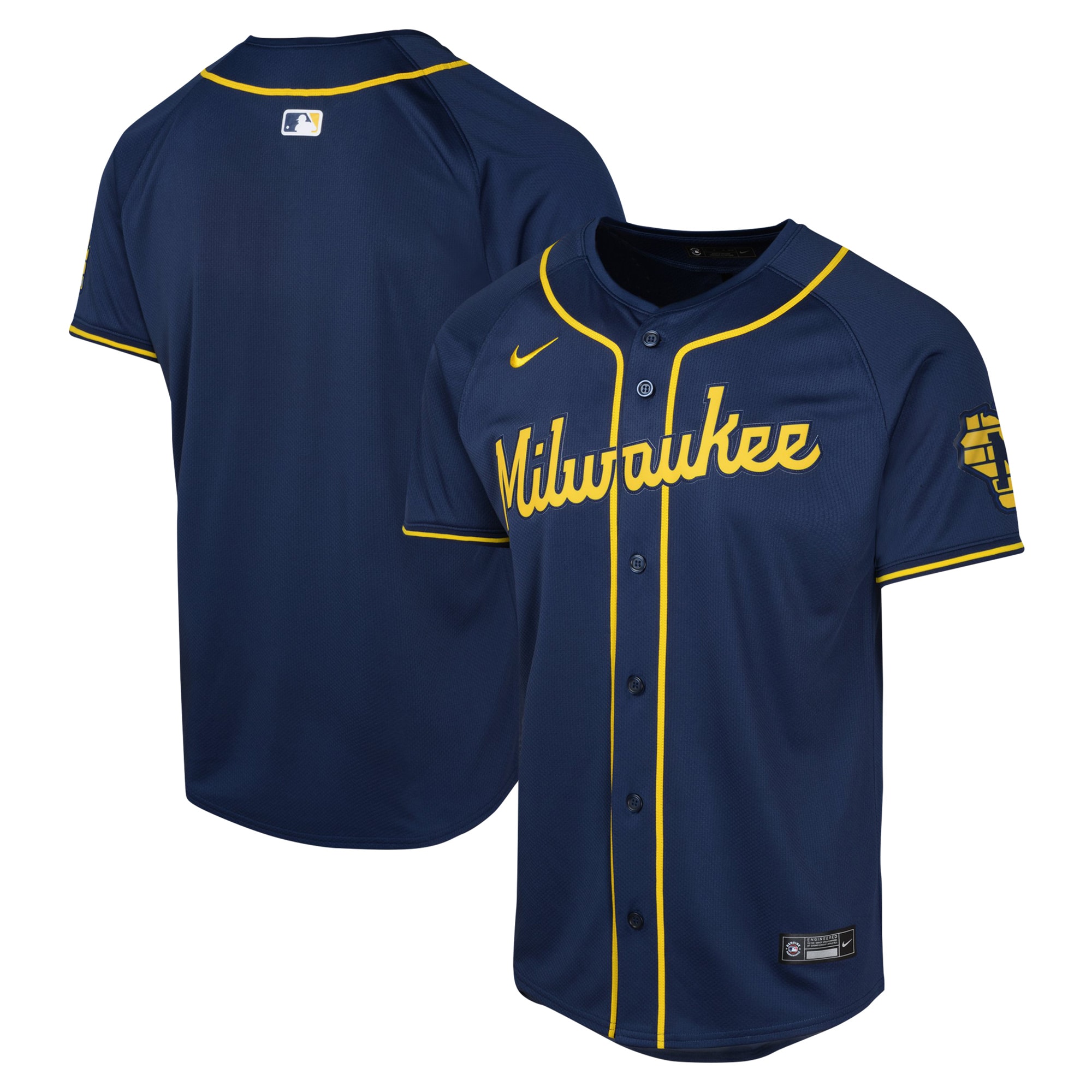Milwaukee Brewers Jerseys Shop – youth milwaukee brewers nike navy alternate limited jersey Baseball Jerseys and Caps
